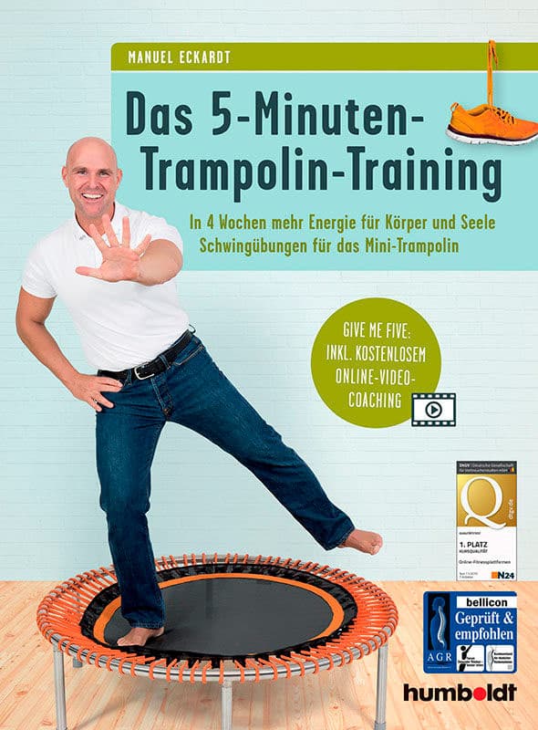 Das 5-Minuten-Trampolin-Training