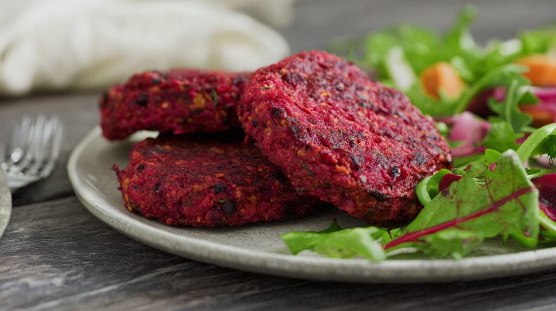 Rote-Beete-Frikadelle