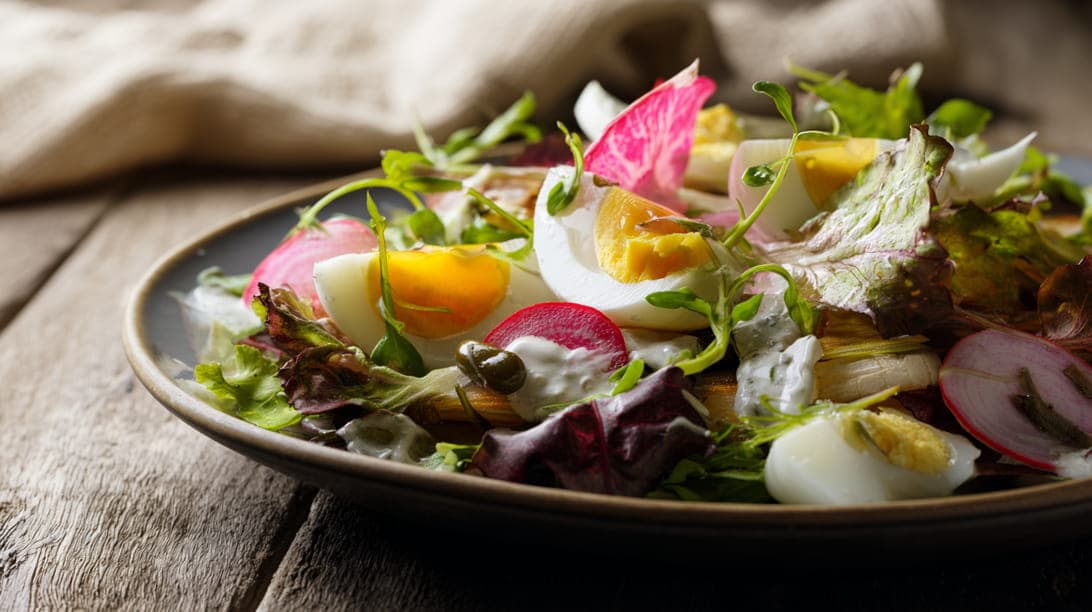 Eier-Käse-Salat
