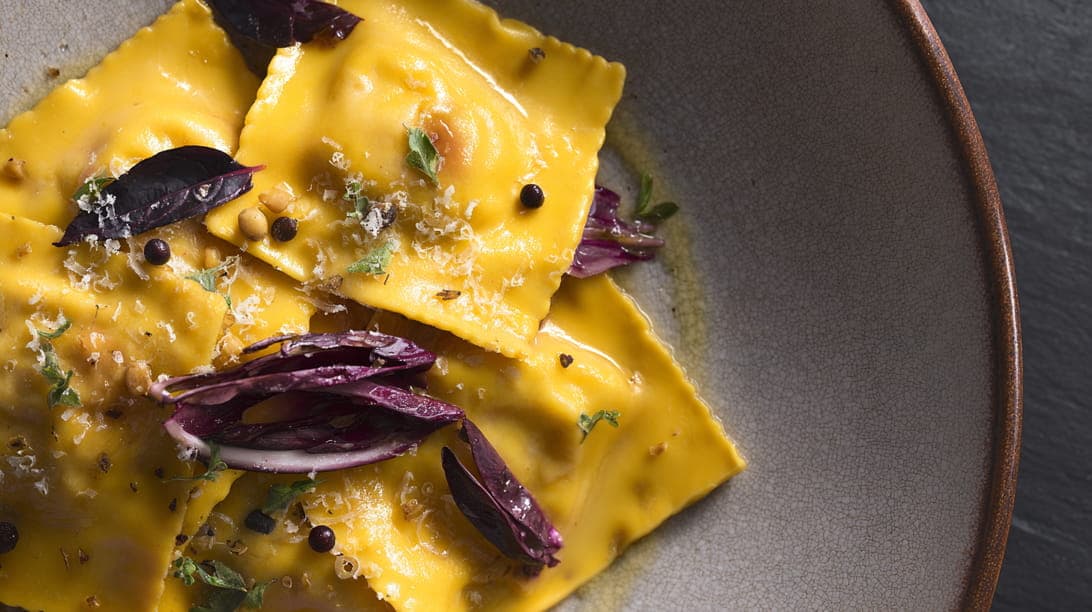 Spitzkohlravioli