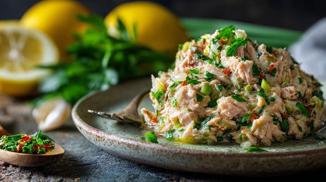 Thunfisch-Eier