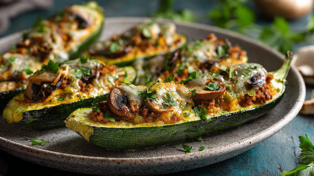 Zucchini-Boote