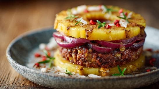 Ananas-Hamburger