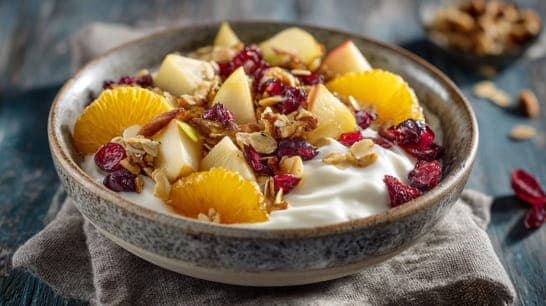 Frucht-Mandel-Müsli